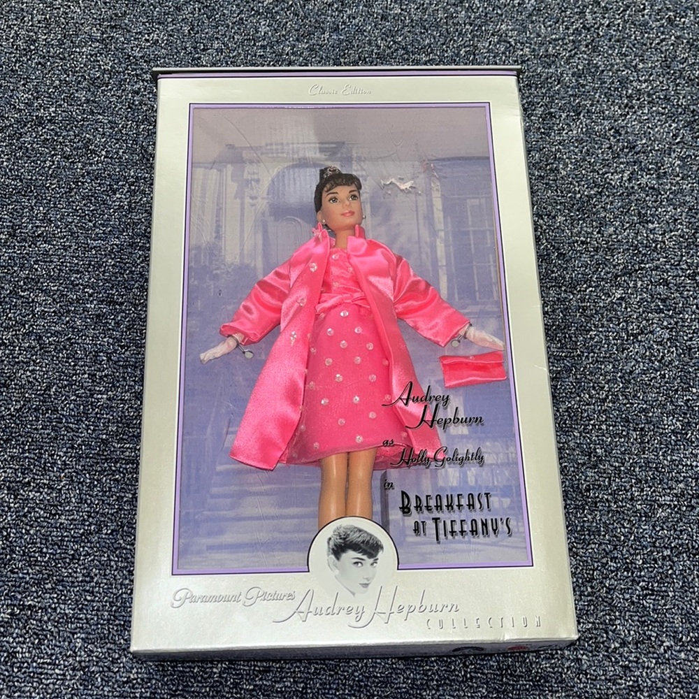 Audrey Hepburn breakfast at Tiffany’s Barbie